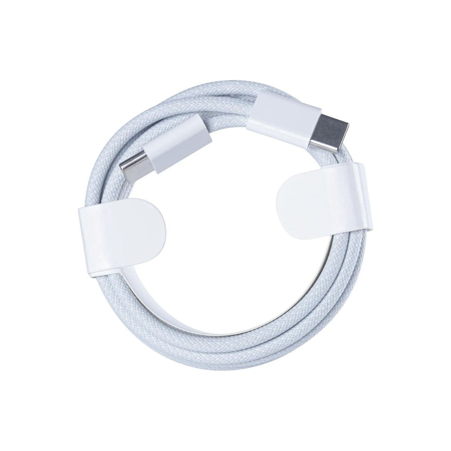Câble Tressé USB-C vers USB-C 100cm 60W pour Apple iPhone Séries 15