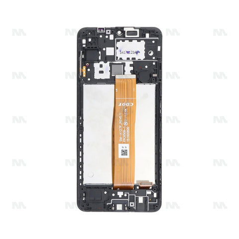 Chassis + Ecran Original OEM + Vitre pour Samsung Galaxy A12 Nacho A127F - Noir