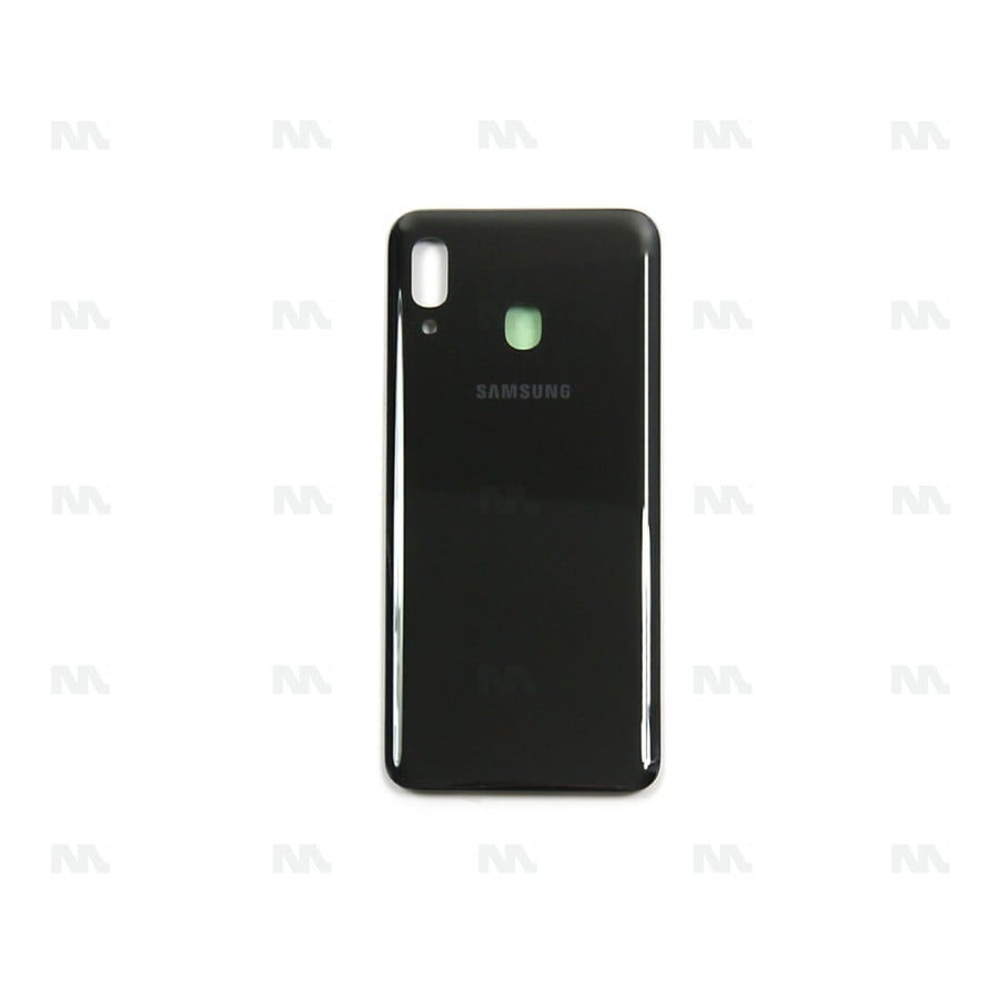 Vitre Arrière Sans Lentille Original OEM pour Samsung Galaxy A20 A205F - Noir