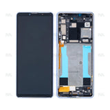 Chassis + Ecran Original OEM + Vitre pour Sony Xperia 10 III (XQ-BT52) - Bleu