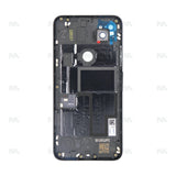 Vitre arrière pour Google Pixel 4a G025J avec objectif, noir, OEM