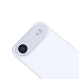 Protection ultra transparente pour appareil photo Rixus pour Apple iPhone 17 Air Cloud White