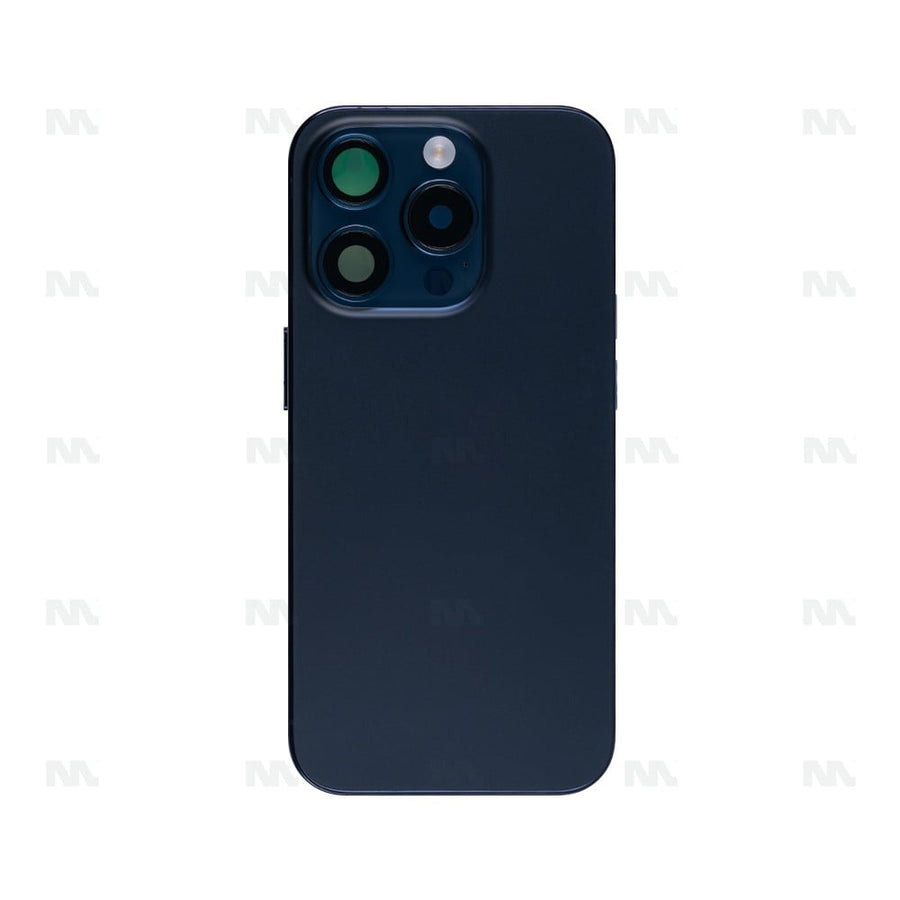 Boîtier avec petites pièces – Titane bleu – OEM pour Apple iPhone 15 Pro