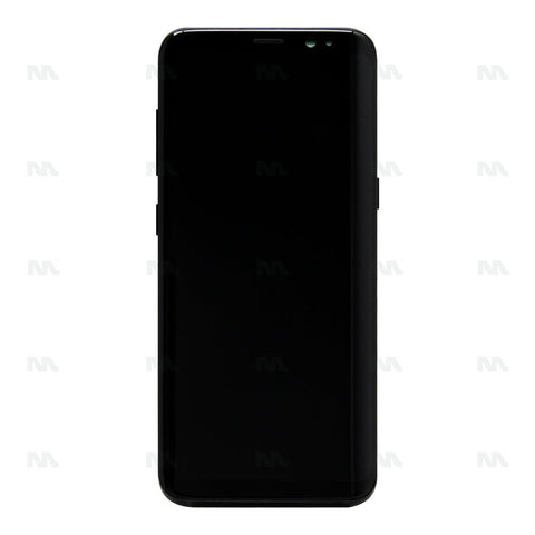 Chassis + Ecran Officiel Service Pack + Vitre pour Samsung Galaxy S8 G950F - Noir