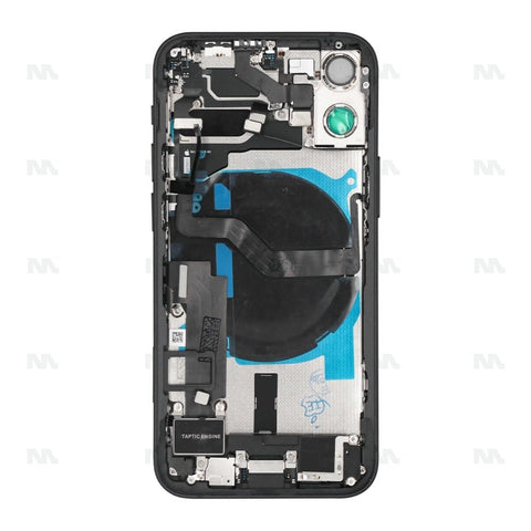 Boîtier avec petites pièces pour Apple iPhone 12 Mini - Noir - OEM