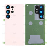 Vitre arrière pour Samsung Galaxy S25 Ultra S938B avec lentille Titanium Pink Gold OEM