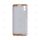 Vitre arrière pour Samsung Galaxy A04 A045F avec lentille cuivrée OEM