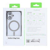 Étui Rixus Instinct Mag pour Apple iPhone 17 Gris titane