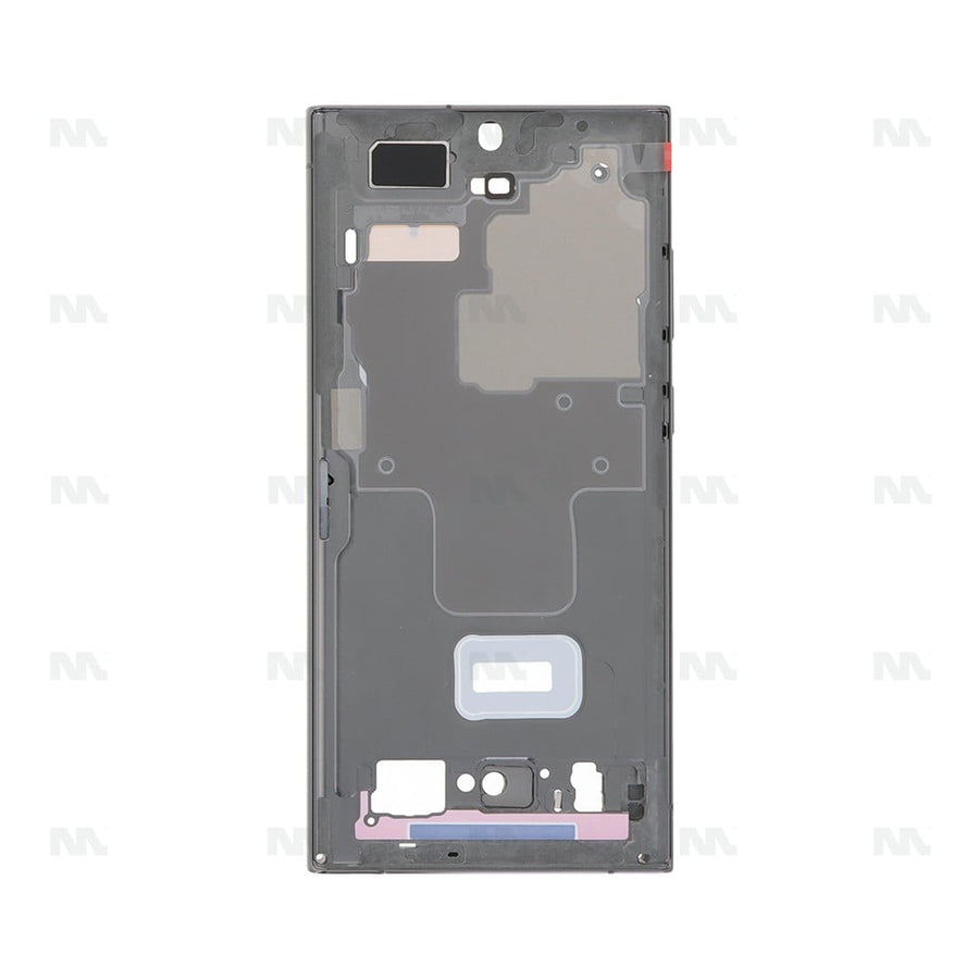 Cadre central - Vert - Original pour Samsung Galaxy S23 Ultra S918B