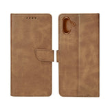 Bibliothèque Rixus pour Samsung Galaxy A06 Marron clair
