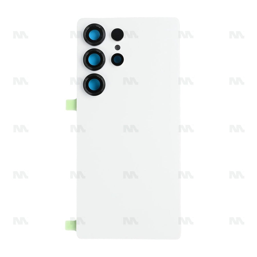 Vitre arrière pour Samsung Galaxy S25 Ultra S938B avec objectif – Titanium White Silver – OEM