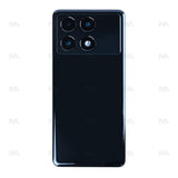 Vitre arrière pour Xiaomi Poco X6 Pro avec objectif noir OEM