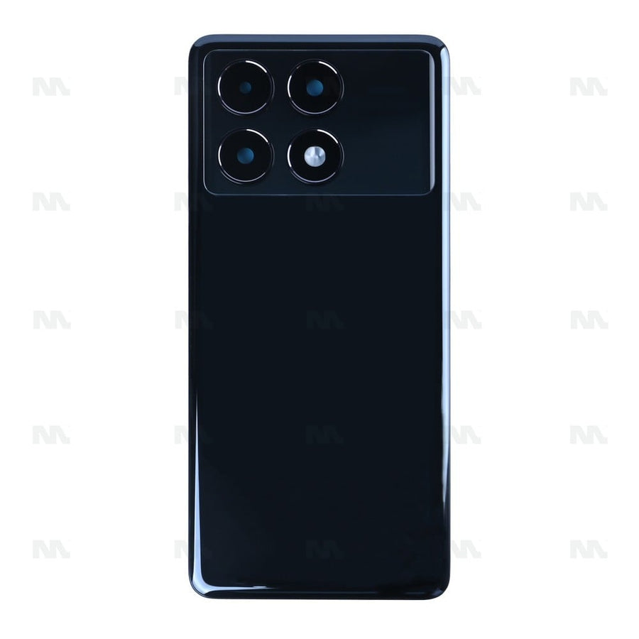 Vitre arrière pour Xiaomi Poco X6 Pro avec objectif noir OEM
