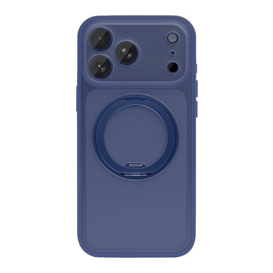 Coque SnapGrip 360 Rixus Pour Apple iPhone 17 Pro, 18 Pro Bleu