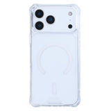 Étui antichoc Rixus Armor-X avec MagSafe pour Apple iPhone 17 Pro Max transparent