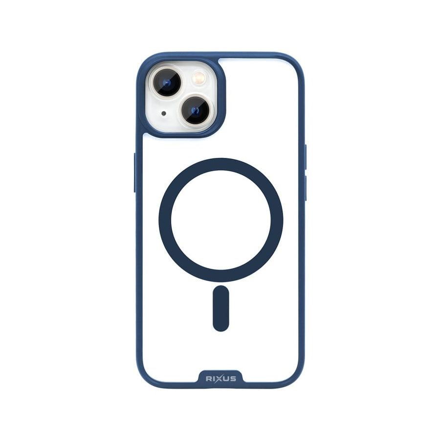Coque Rixus Crystal Amber pour Apple iPhone 14 - Bleu