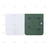 Vitre arrière inférieure blanche Original pour Samsung Galaxy Z Flip4 F721B