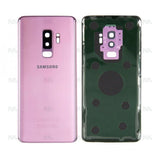 Vitre arrière pour Samsung Galaxy S9 Plus G965F avec objectif violet lilas OEM