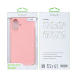 Coque de téléphone souple en TPU Rixus avec MagSafe pour Apple iPhone 16 rose