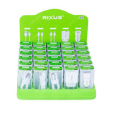Présentoir de comptoir Rixus RXDS01 avec câbles et chargeurs