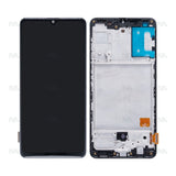 Chassis + Ecran OLED + Vitre pour Samsung Galaxy A41 A415F Prism - Crush Black