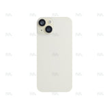 Vitre Arrière avec NFC, cadre de caméra agrandi jaune pour Apple iPhone 15 – Reconditionné