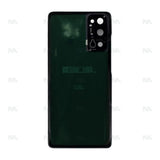 Vitre arrière pour Samsung Galaxy S20 FE 5G G781B avec objectif, blanc nuage, Original