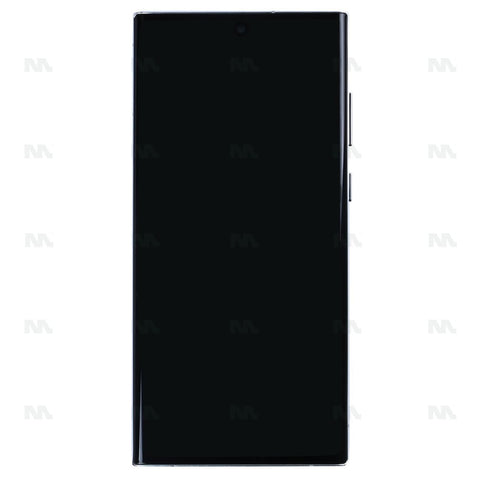 Chassis + Ecran OLED + Vitre pour Samsung Galaxy S22 Ultra S908B - Phantom White