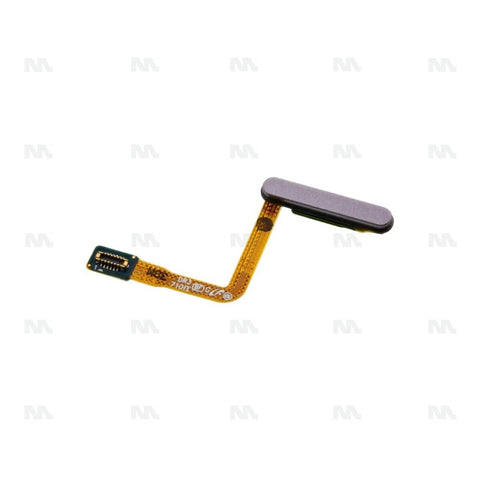 Capteur d'empreintes digitales pour Samsung Galaxy Z Flip5 F731B – Nappe On/Off avec bouton d'alimentation – Lavande – Original