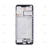 Chassis + Ecran Officiel Service Pack + Vitre pour Samsung Galaxy A21s A217F - Noir