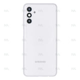 Vitre arrière pour Samsung Galaxy A04s A047F avec objectif blanc OEM