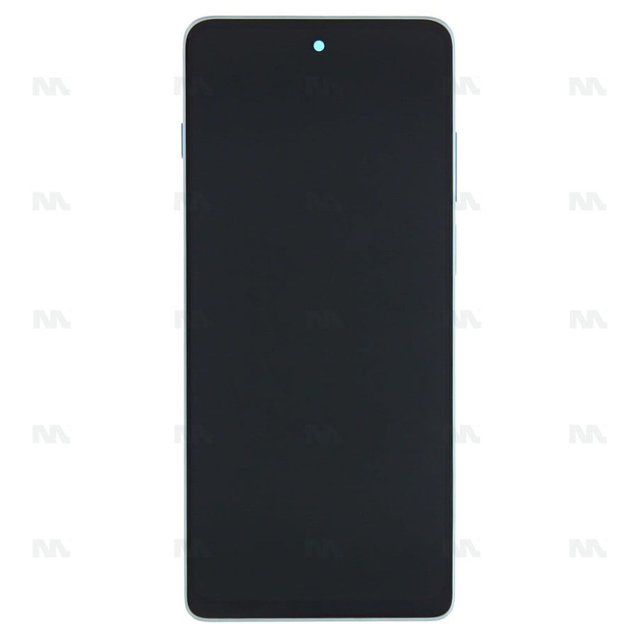 Ecran LCD complet pour Motorola Moto G200 5G (XT2175) Fame (5D68C20182 / 5D68C20079) - Glacier Blue