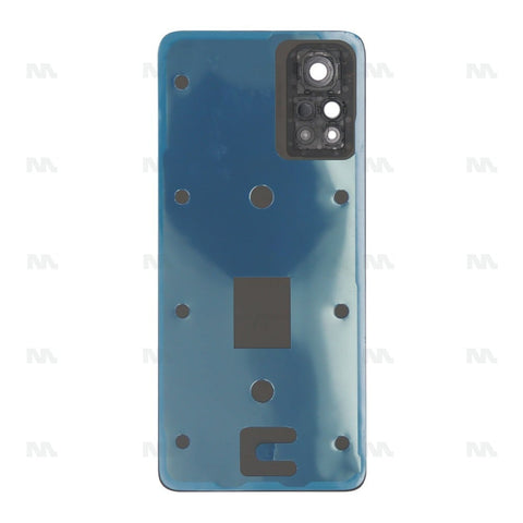 Vitre arrière pour Xiaomi Redmi Note 11 Pro 5G avec objectif bleu atlantique OEM