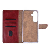 Bibliothèque Rixus pour Samsung Galaxy S26 Rouge foncé