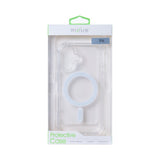 Étui anti-éclatement Rixus avec MagSafe pour Apple iPhone 16 transparent