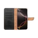 Rixus Bookcase pour Apple iPhone 17 Air Noir