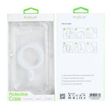 Étui anti-éclatement Rixus avec MagSafe pour Apple iPhone 16e transparent