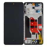 Chassis + Ecran Officiel Service Pack + Vitre pour Oppo Reno 12F 5G (CPH2637) - Noir