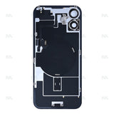 Vitre Arrière avec NFC, cadre d'appareil photo agrandi pour Apple iPhone 16 Plus – Blanc – Reconditionné