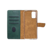 Rixus Bookcase pour Samsung Galaxy S22 5G Vert foncé