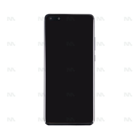Chassis + Ecran Original OEM + Vitre pour Huawei P40 Pro - Noir