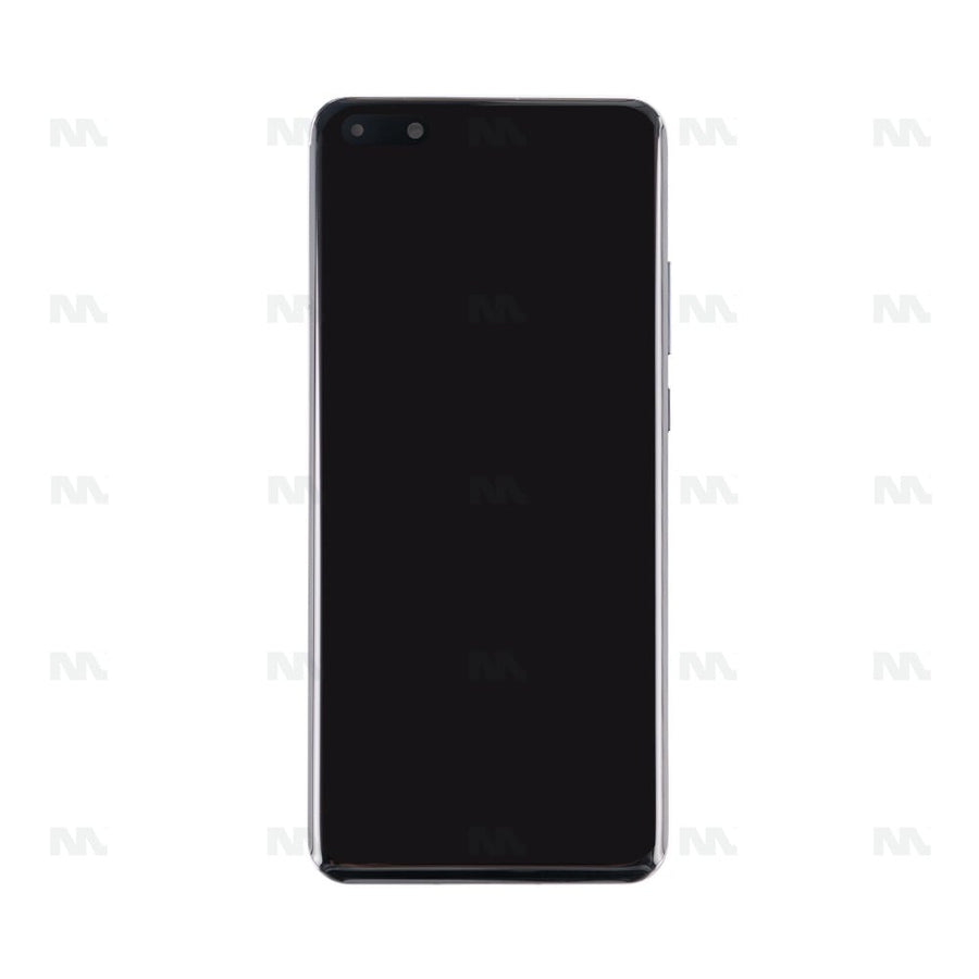 Chassis + Ecran Original OEM + Vitre pour Huawei P40 Pro - Noir