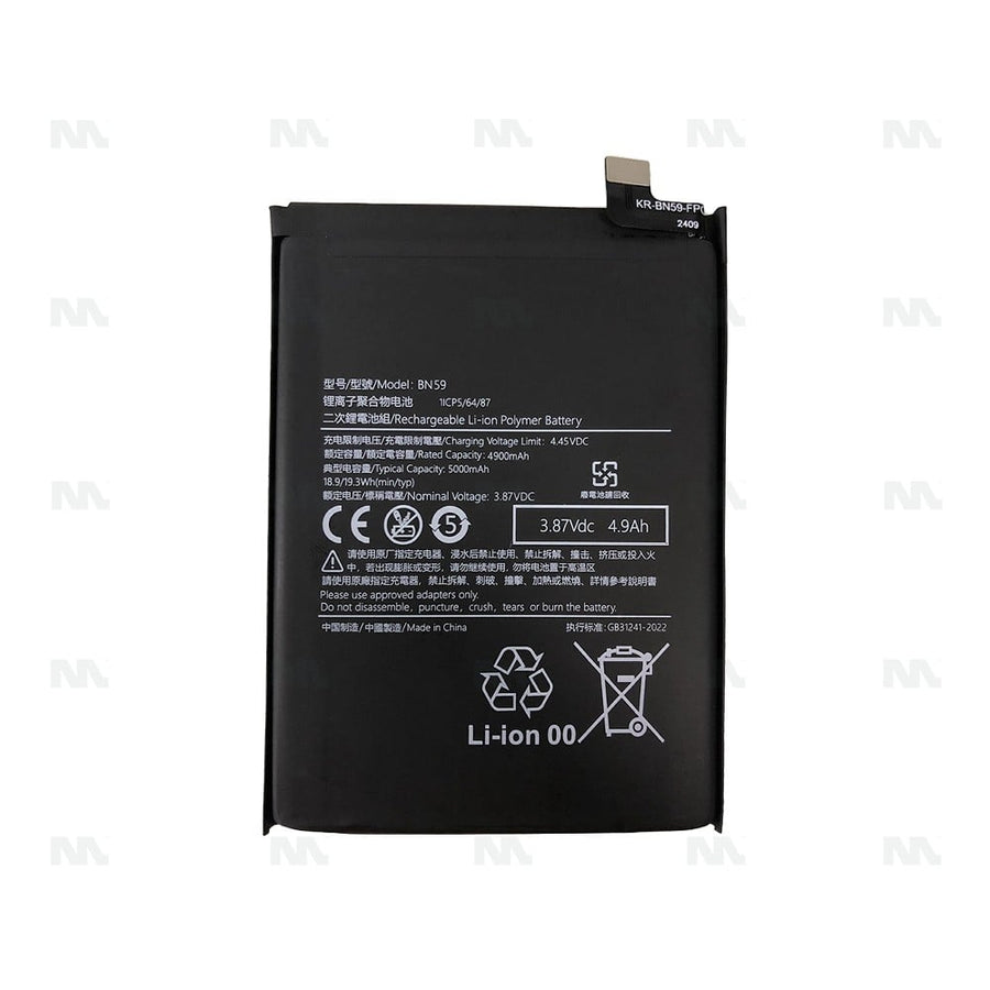 Batterie Xiaomi Redmi Note 10 4G, 10S 4G, Redmi 10 4G, Poco M5s 4G (BN59) - OEM
