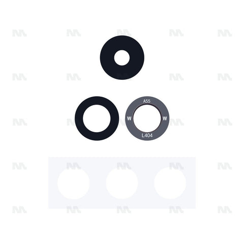 Cache objectif appareil photo pour Samsung Galaxy A55 A556B - Noir - OEM