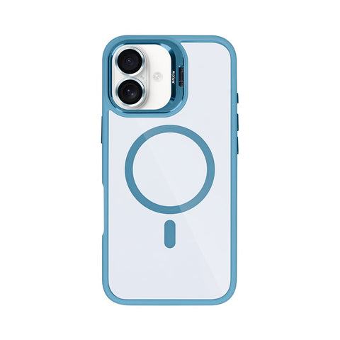 Étui Rixus Classic 03 avec MagSafe pour Apple iPhone 16 bleu clair