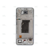 Chassis + Ecran Officiel Service Pack + Vitre pour Samsung Galaxy A35 A356B Iceblue