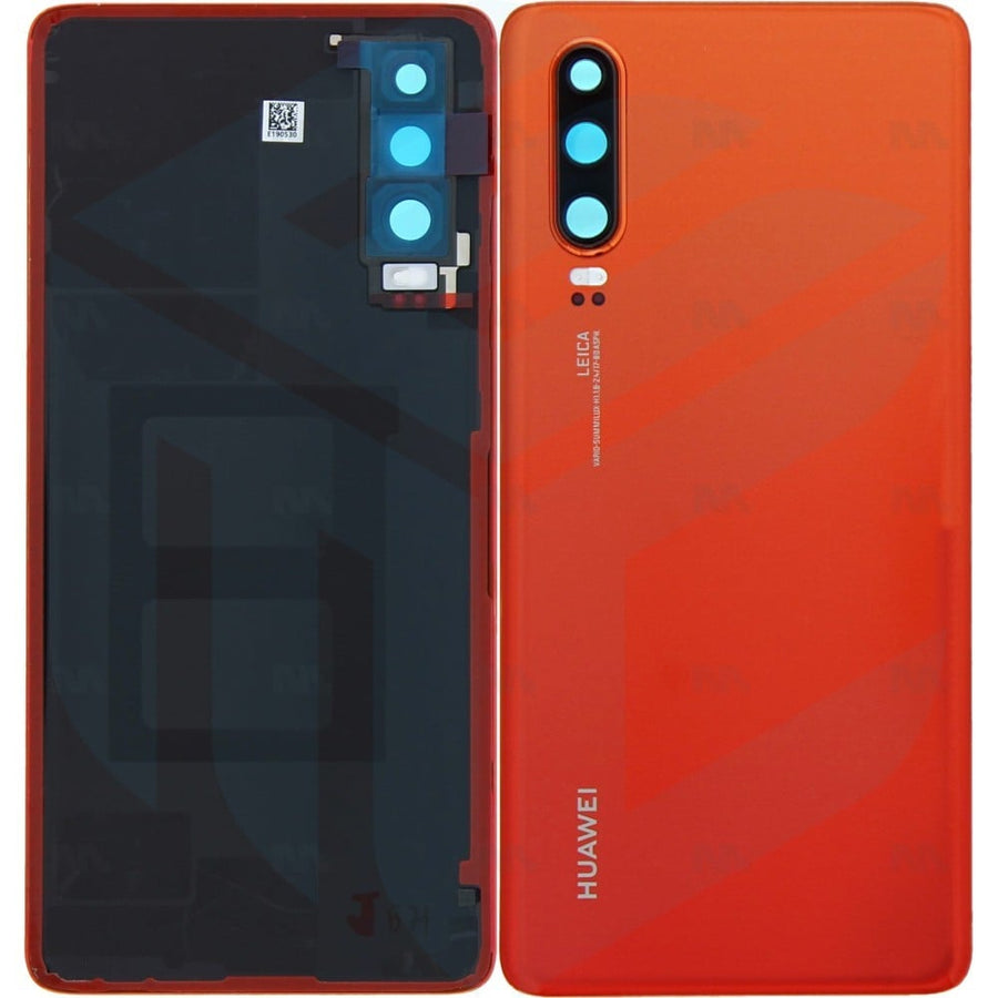 Vitre arrière pour Huawei P30 avec objectif Amber Sunrise OEM