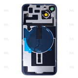 Vitre Arrière avec NFC pour Apple iPhone 14 Plus, agrandir le cadre de l'appareil photo Midnight Compatible