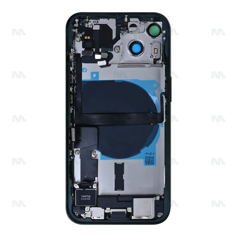 Boîtier pour Apple iPhone 13 avec petites pièces, compatible avec Green