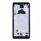 Chassis + Ecran Incell Original Service Pack pour Samsung Galaxy A72 4G A725F / A72 5G A726B - Noir